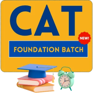 CAT Foundatin Course hd Image for CAT Exam Student