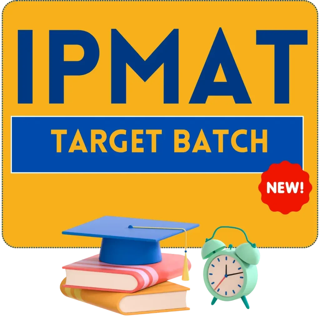 IPMAT Target Course hd Image for CAT Exam Student