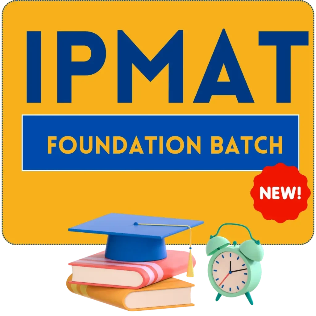 IPMAT Foundation Course hd Image for CAT Exam Student